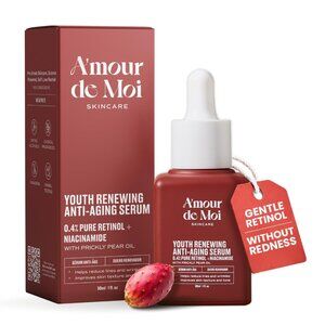 Anti Aging Pure Retinol Serum For Face with Niacinamide Resurfacing Acne Scars